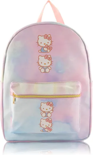 Sanrio Hello Kitty Backpack for Women, Men, Unisex | Cute PU Leather Large Backpack Purse Shoulder Purse | Hello Kitty Bag and Accessories