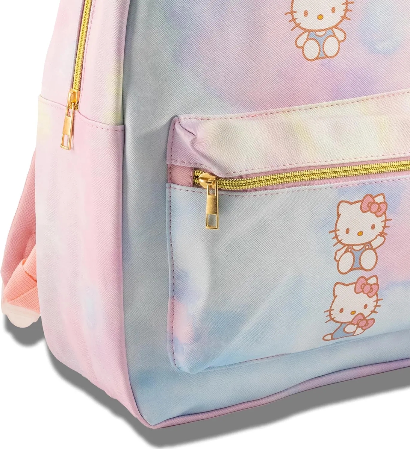 Sanrio Hello Kitty Backpack for Women, Men, Unisex | Cute PU Leather Large Backpack Purse Shoulder Purse | Hello Kitty Bag and Accessories