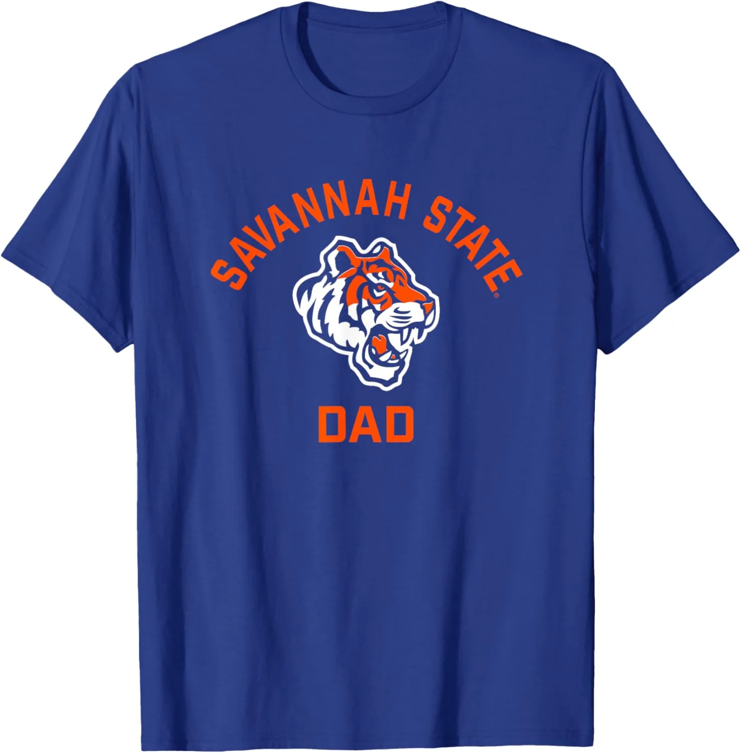 Savannah State University SSU Tigers Arched Dad T-Shirt