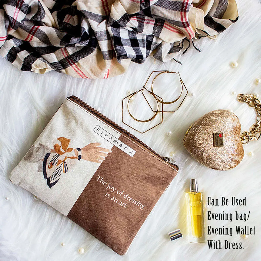 Scarfilicious - Canvas Pouch
