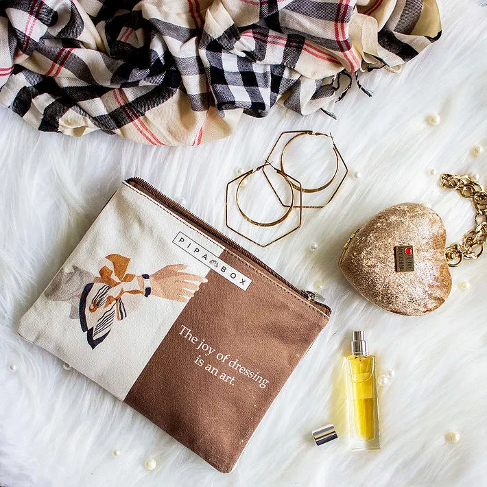 Scarfilicious - Canvas Pouch