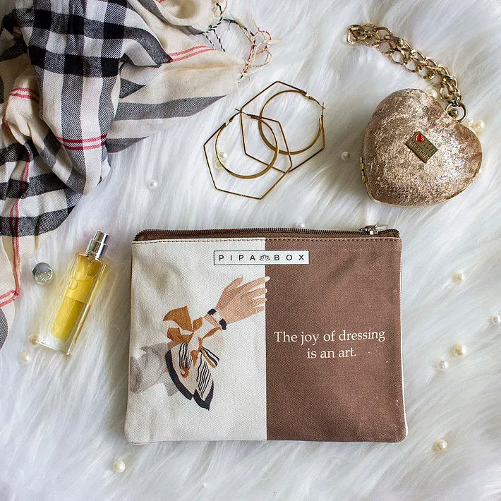 Scarfilicious - Canvas Pouch