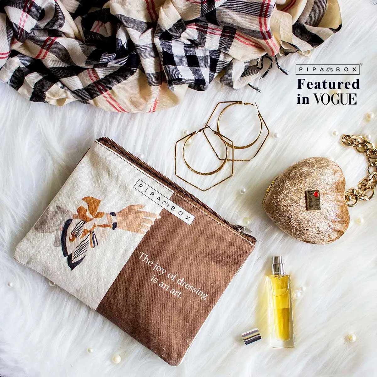 Scarfilicious - Canvas Pouch