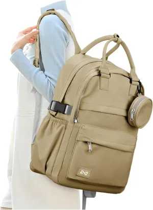 School Backpack for Girl Boys Cute Middle School Student Bookbag Waterproof College Aesthetic Backpack Work Laptop Backpack Rucksack Casual Travel Daypack Khahi