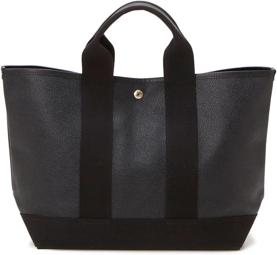 Scotch Grain Neo Leather Lightweight Large Capacity A4 Tote Bag, Made in Japan