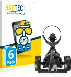 Screen Protection Film 6-Pack Compatible with Motocaddy S1 Electric Trolley Anti Glare Screen Protector [Matte, Scratch Proof]