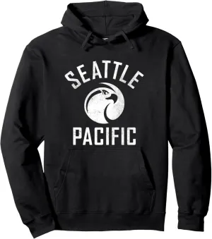 Seattle Pacific University SPU Falcons Large Pullover Hoodie