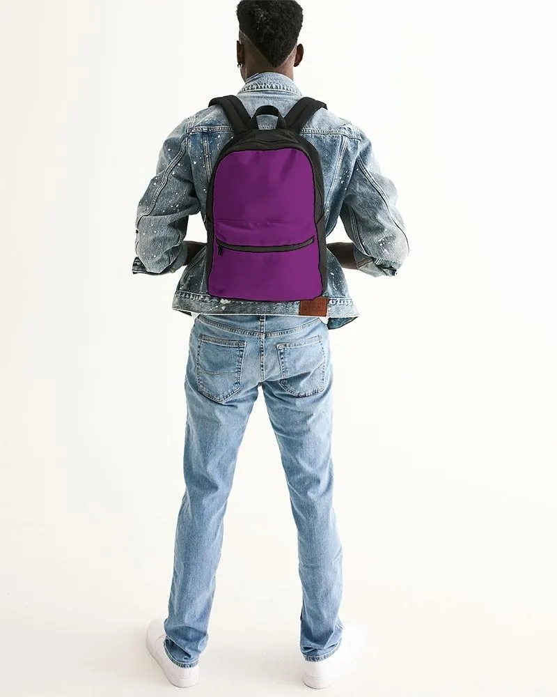 Shaded Purple Canvas Backpack | C50M100Y0K30