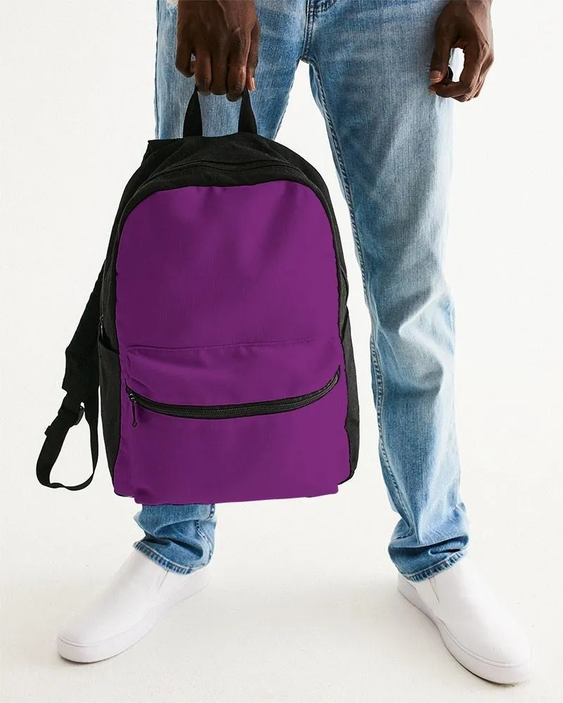 Shaded Purple Canvas Backpack | C50M100Y0K30