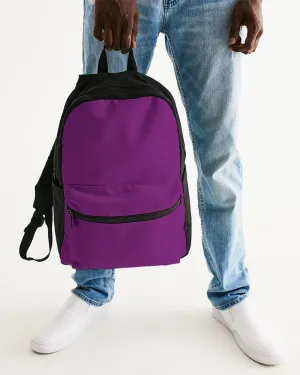 Shaded Purple Canvas Backpack | C50M100Y0K30
