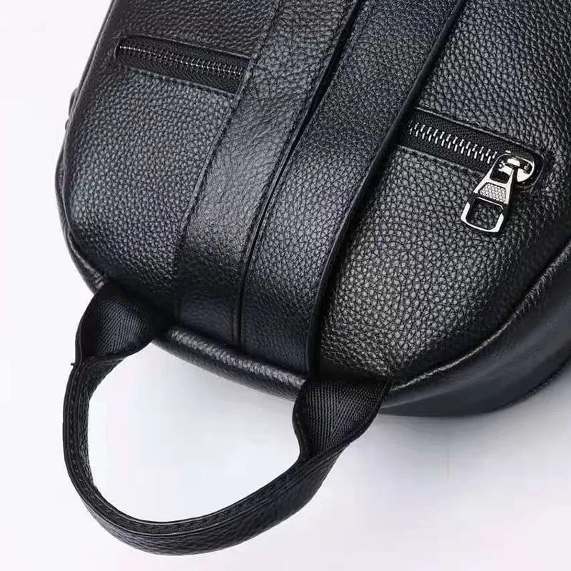 Shoulder Layer Double Fashion Wrap Backpack Act fast Women's Casual Cowhide Versatile Affordable delivery fees