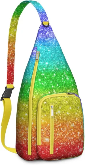 Shoulder Sling Crossbody Casual Chest Bag For Travel Sports Running,Backpack for Men & Women Lightweight Sports BagCrossbody Concealed Carry,Abstract Shoulder Bag Waterproof Chest Bag