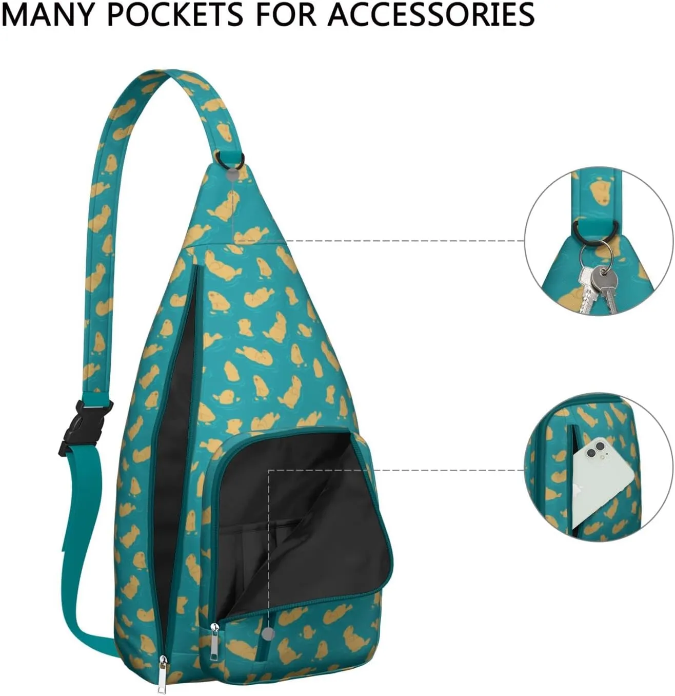 Shoulder Sling Crossbody Casual Chest Bag For Travel Sports Running,Backpack for Men & Women Lightweight Sports BagCrossbody Concealed Carry,Abstract Shoulder Bag Waterproof Chest Bag