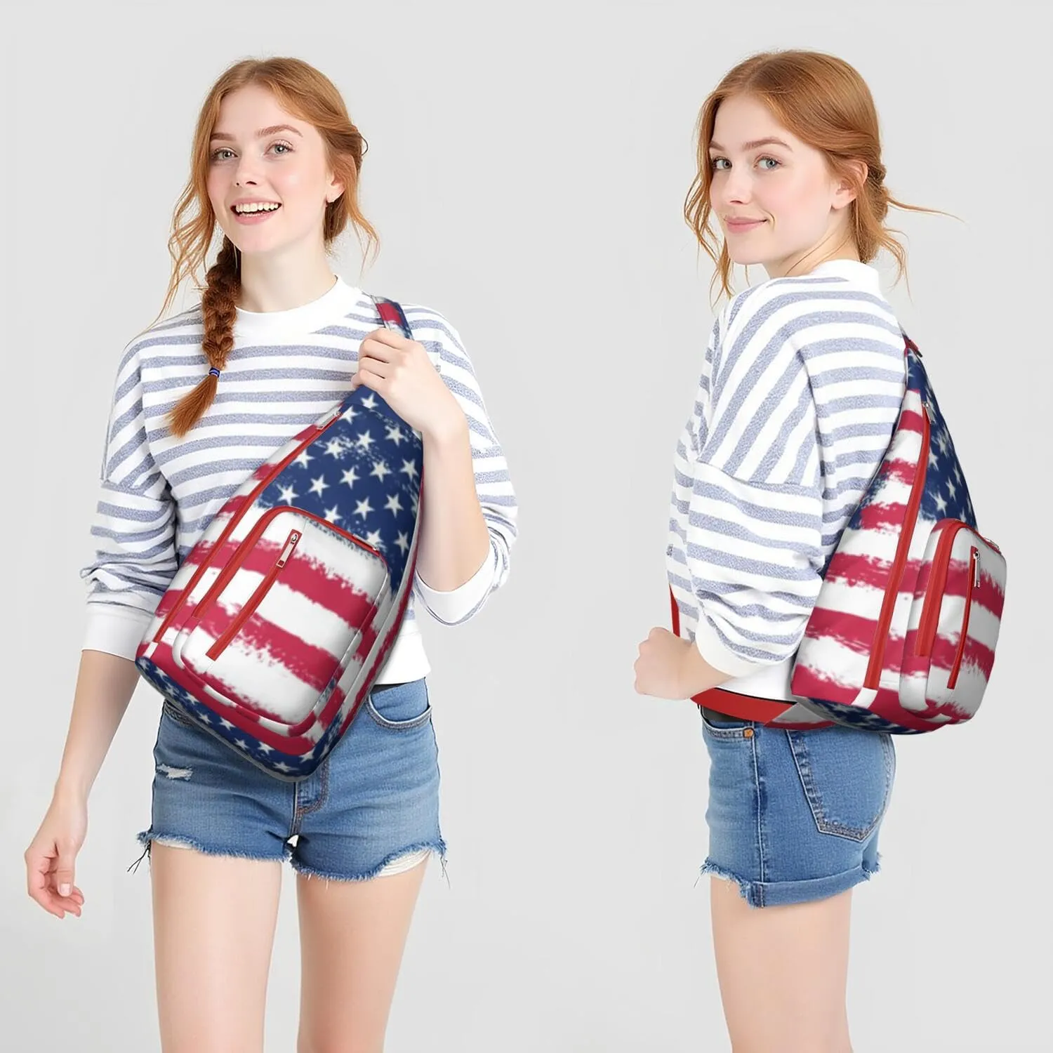 Shoulder Sling Crossbody Casual Chest Bag For Travel Sports Running,Backpack for Men & Women Lightweight Sports BagCrossbody Concealed Carry,Abstract Shoulder Bag Waterproof Chest Bag