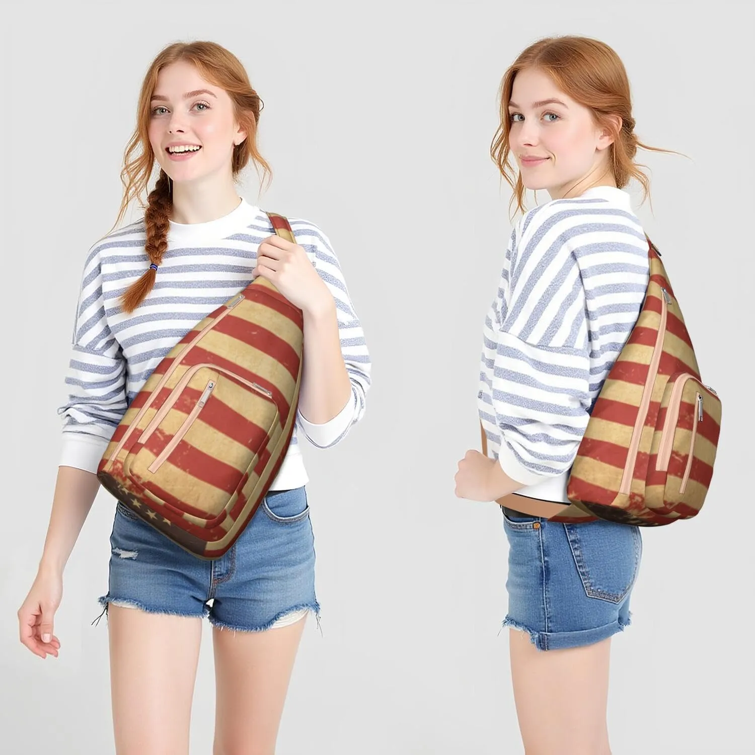 Shoulder Sling Crossbody Casual Chest Bag For Travel Sports Running,Backpack for Men & Women Lightweight Sports BagCrossbody Concealed Carry,Abstract Shoulder Bag Waterproof Chest Bag