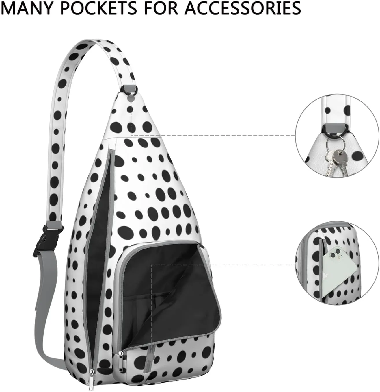 Shoulder Sling Crossbody Casual Chest Bag For Travel Sports Running,Backpack for Men & Women Lightweight Sports BagCrossbody Concealed Carry,Abstract Shoulder Bag Waterproof Chest Bag