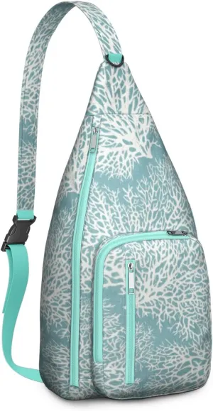 Shoulder Sling Crossbody Casual Chest Bag For Travel Sports Running,Backpack for Men & Women Lightweight Sports BagCrossbody Concealed Carry,Abstract Shoulder Bag Waterproof Chest Bag