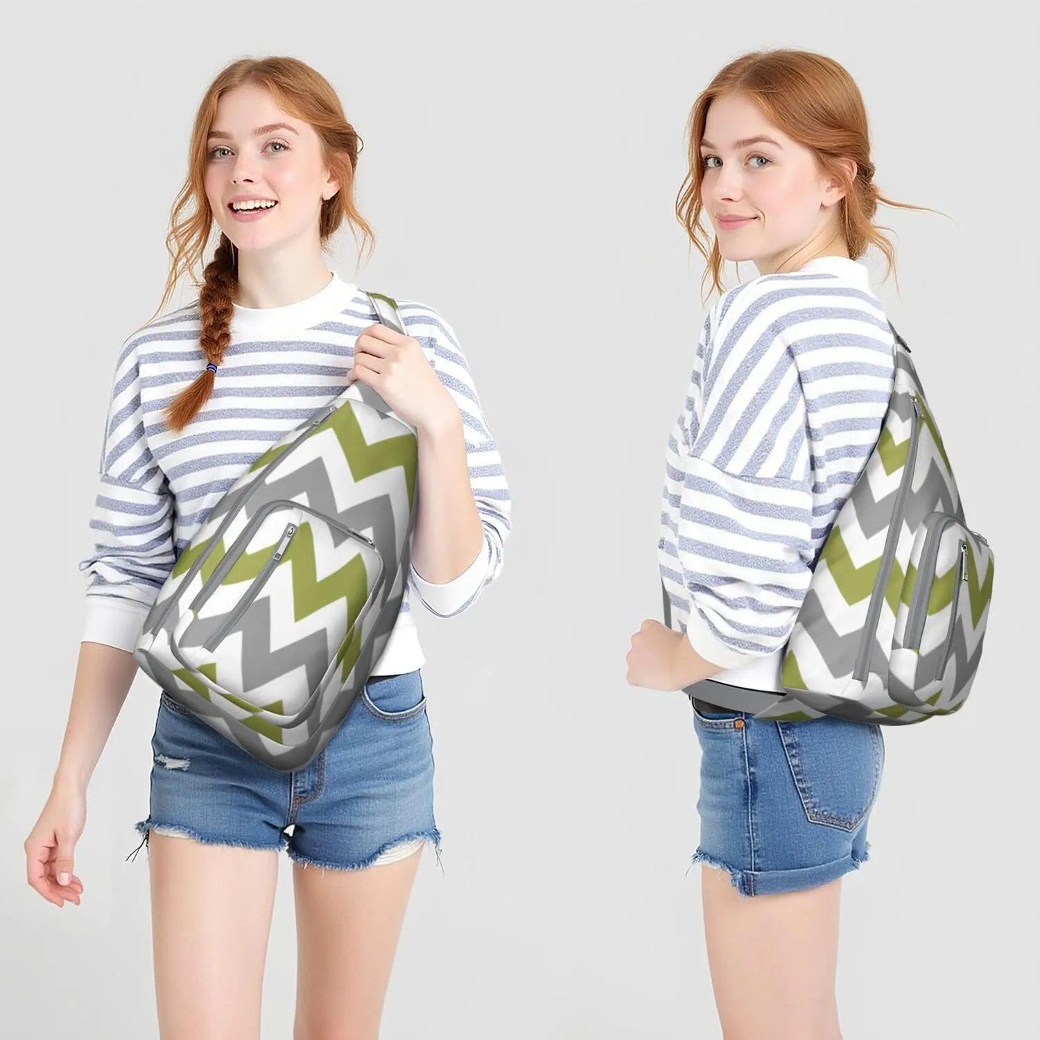 Shoulder Sling Crossbody Casual Chest Bag For Travel Sports Running,Backpack for Men & Women Lightweight Sports BagCrossbody Concealed Carry,Abstract Shoulder Bag Waterproof Chest Bag