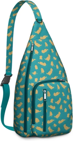 Shoulder Sling Crossbody Casual Chest Bag For Travel Sports Running,Backpack for Men & Women Lightweight Sports BagCrossbody Concealed Carry,Abstract Shoulder Bag Waterproof Chest Bag