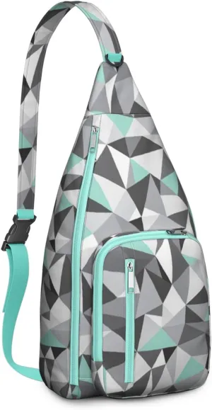 Shoulder Sling Crossbody Casual Chest Bag For Travel Sports Running,Backpack for Men & Women Lightweight Sports BagCrossbody Concealed Carry,Fashion Shoulder Bag Waterproof Chest Bag