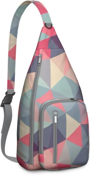Shoulder Sling Crossbody Casual Chest Bag For Travel Sports Running,Backpack for Men & Women Lightweight Sports BagCrossbody Concealed Carry,Fashion Shoulder Bag Waterproof Chest Bag
