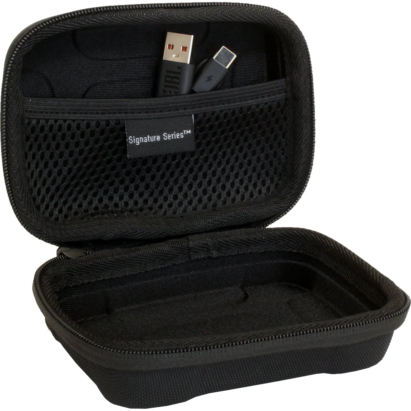 Signature Series EVA Hard Case for JBL Go 3 Portable Bluetooth Speaker | Splashproof & Durable