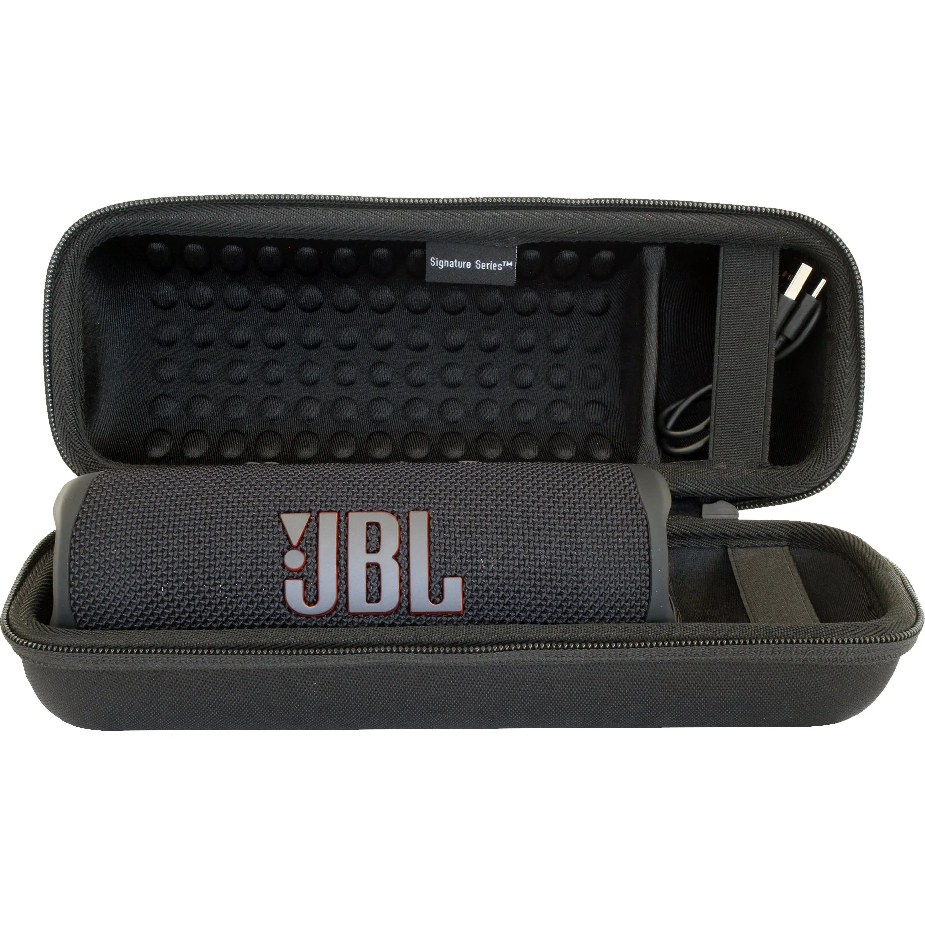 Signature Series EVA Hard Case for the JBL Flip 6 Portable Speaker | Splashproof and Shockproof