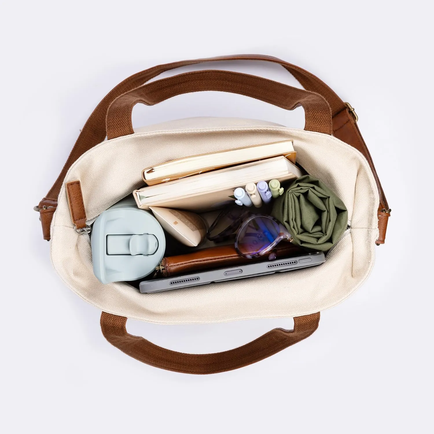 Simple Modern Canvas Tote Bag for Women