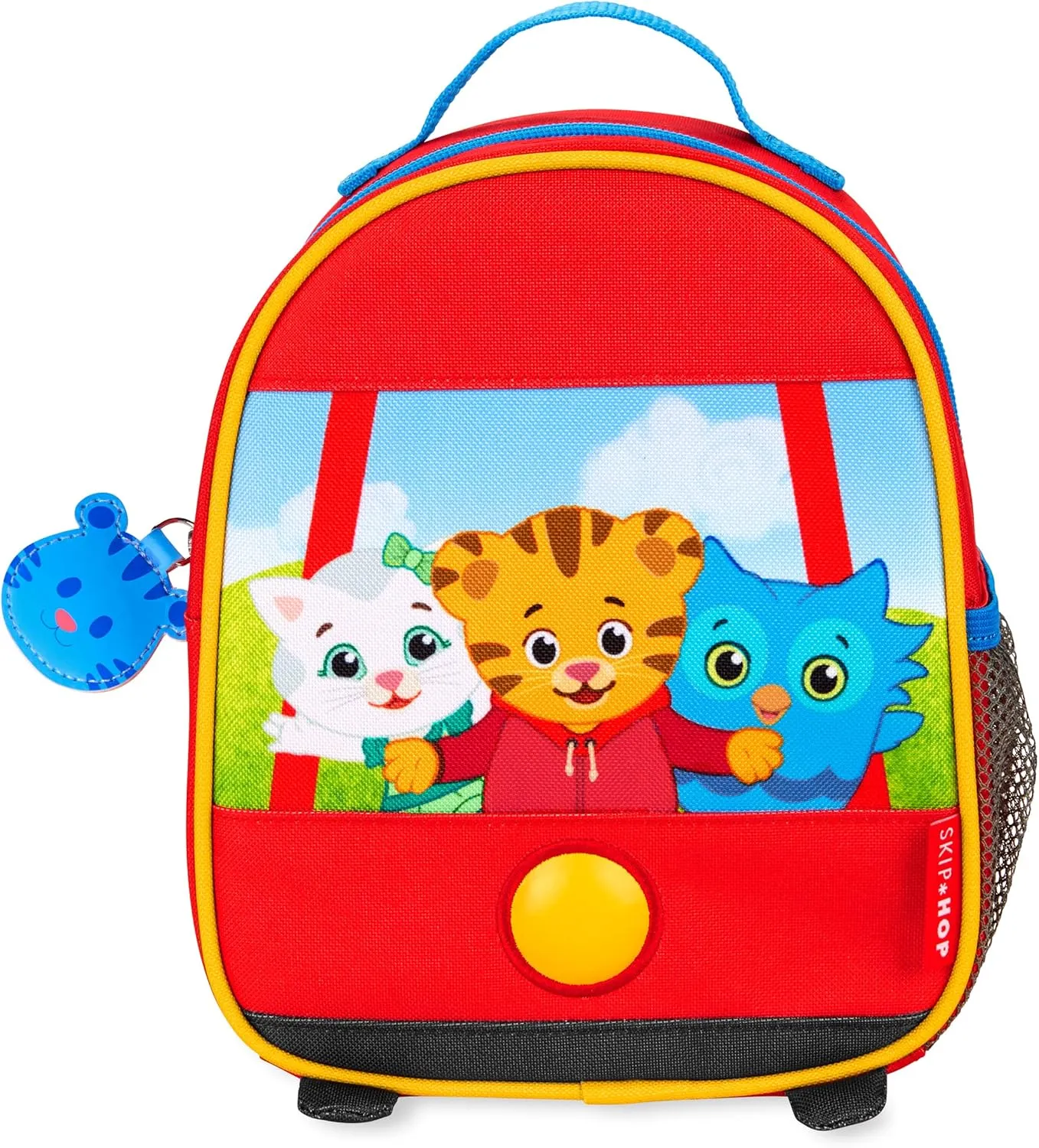 Skip Hop x Daniel Tiger Mini Toddler Backpack, Preschool Ages 1-4, Trolley Friends