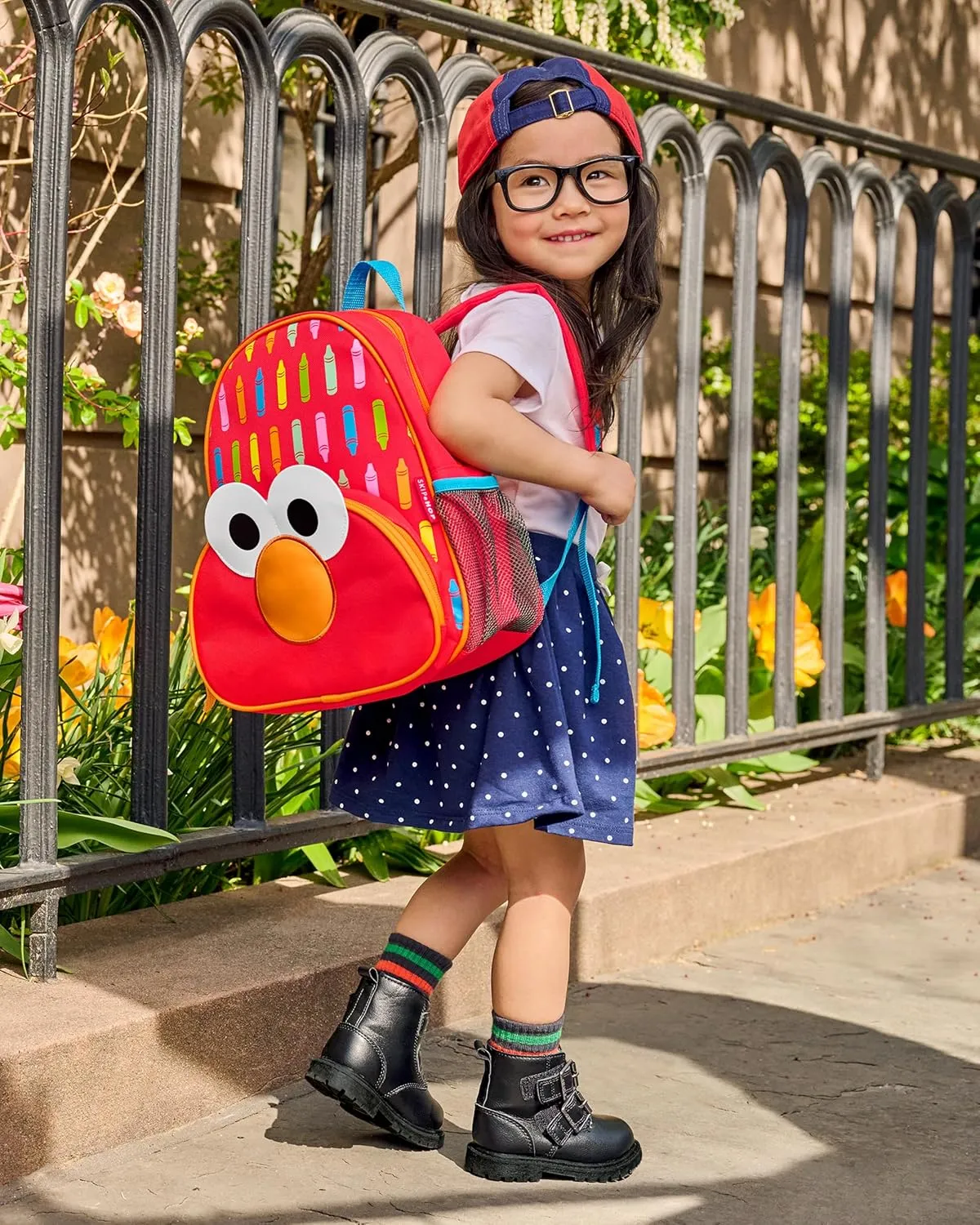 Skip Hop x Sesame Street Toddler Backpack, Preschool Ages 3 , Elmo