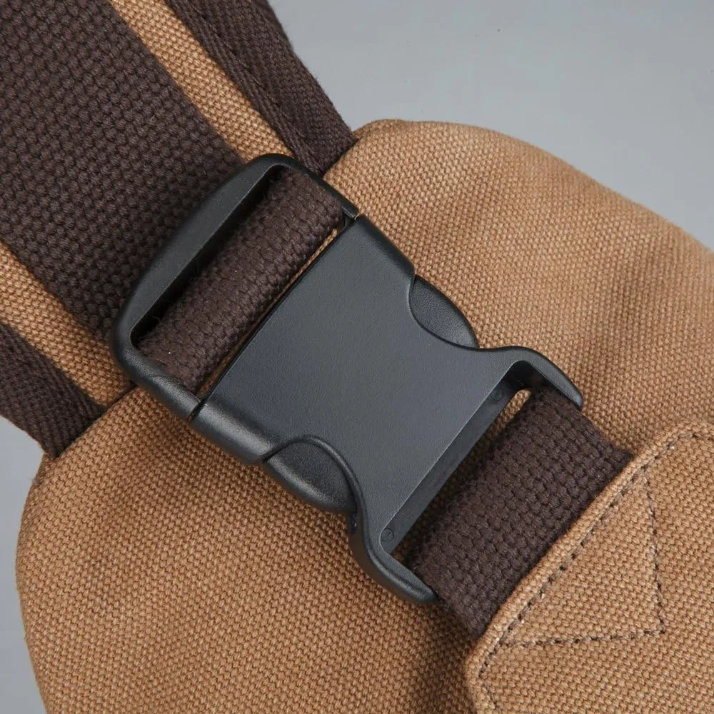 Sling Bag Pack Canvas Shoulder Sling Backpack Small Crossbody Chest Bag for ipad mini
