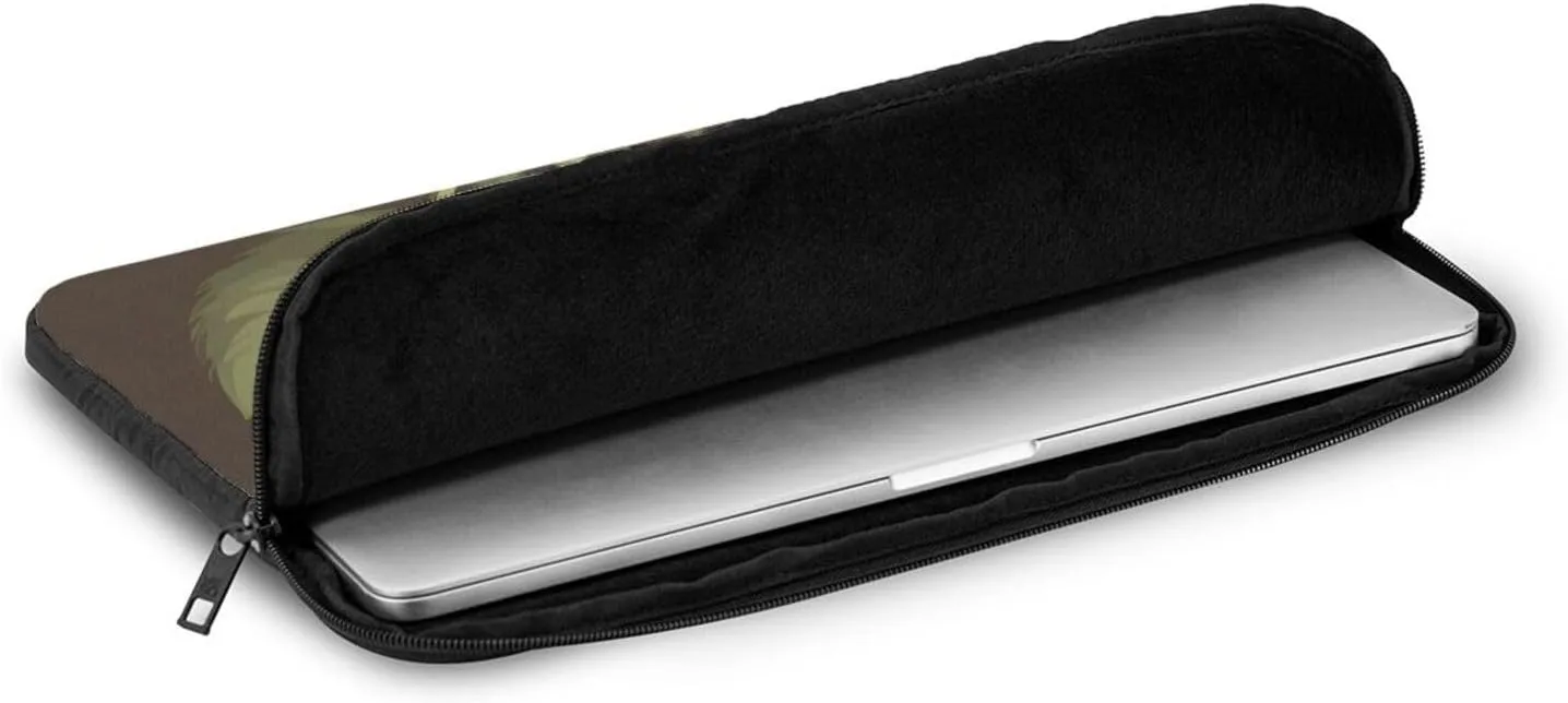 Sloth Sunflower Pattern Shockproof Portable Laptop 17 inch Sleeve Bag for Men and Women - Ideal for Business Travel, School, and Daily Use
