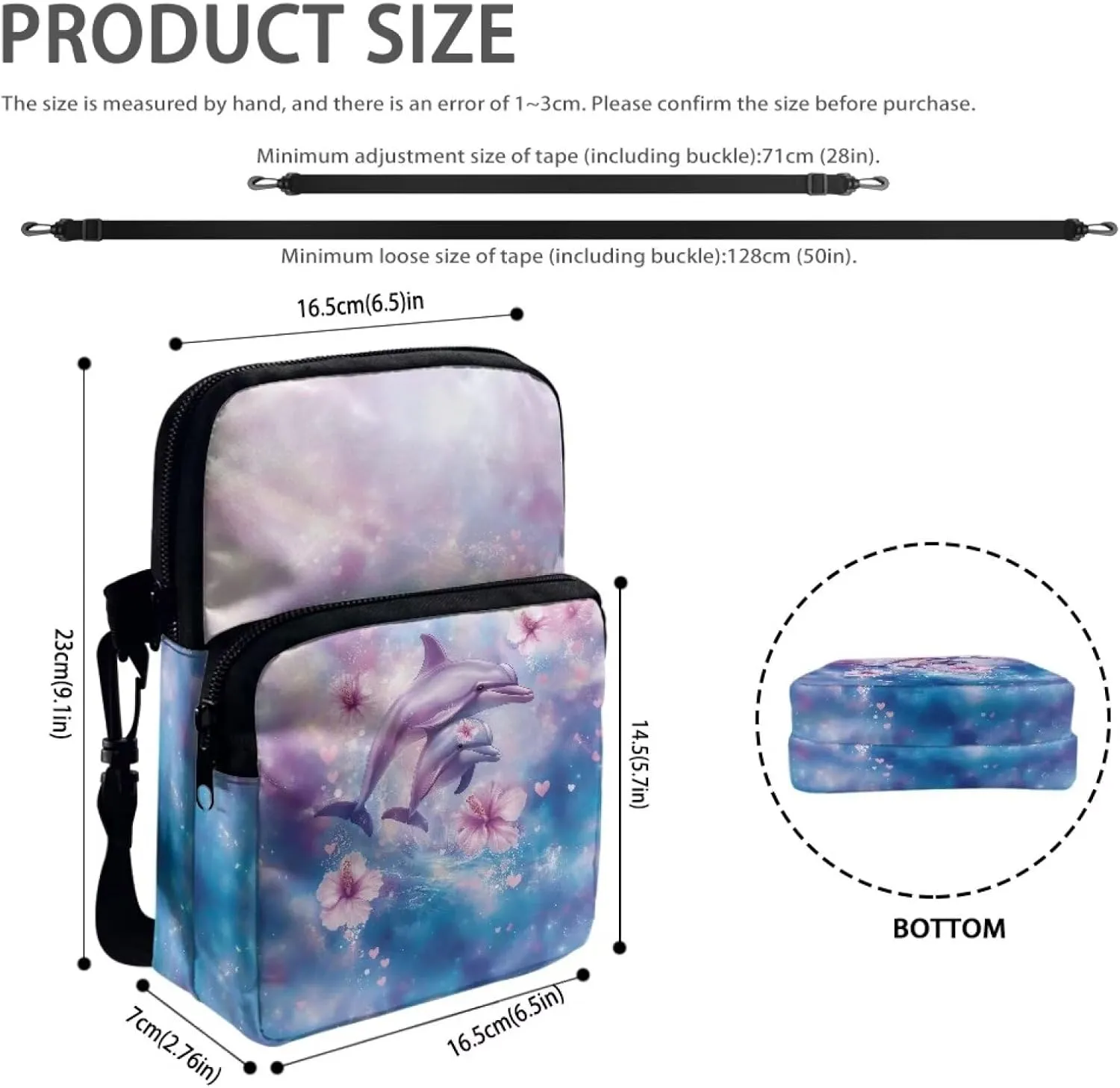 Small Crossbody Bags for Women Men Small Messenger Bag Purses Fanny Pack Wallet Bag Coin Purse Backpack Handbag