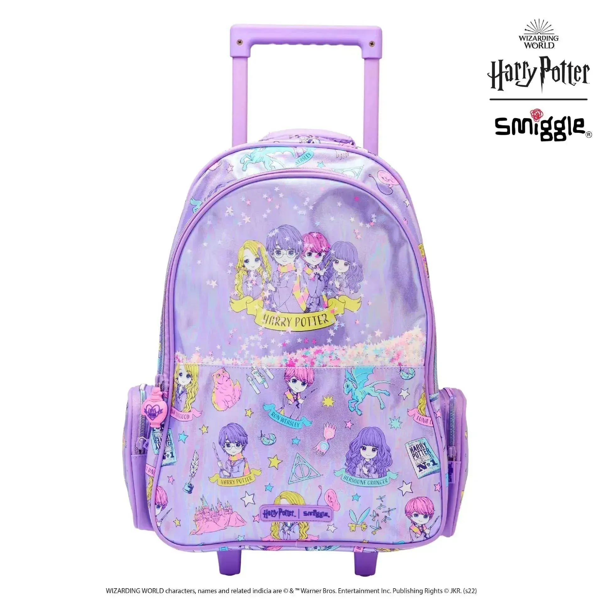 Smiggle All Stars Trolley Backpack