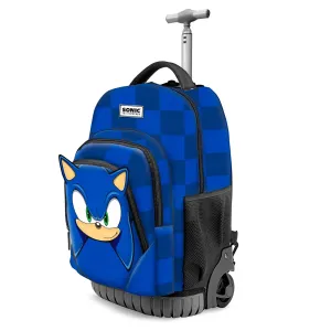 Sonic Blue FAN GTS Trolley Backpack Sonic Sight