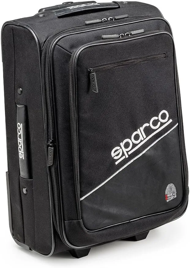 Sparco 016431NR Black Bag Satellite