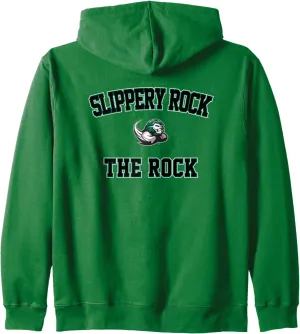 SRU Slippery Rock University Campus Classic Zip Hoodie