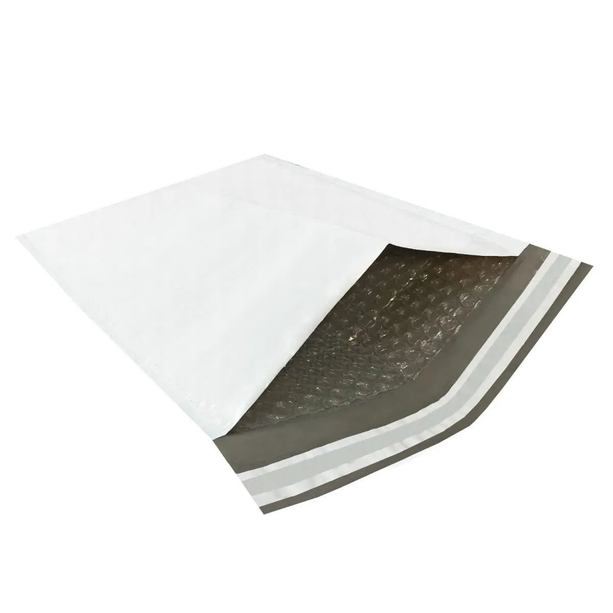 StarBoxes 25 Poly Bubble Mailer Bags 9.5x14.5" - #4 Pouches Envelopes White Self-Sealing