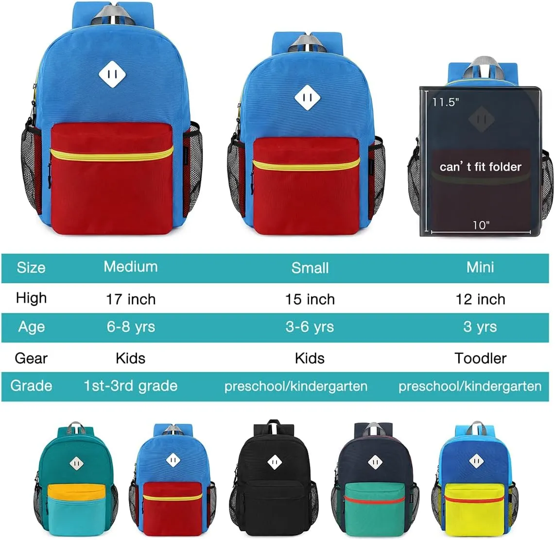 STEAMEDBUN Toddler Backpack for Boys 2-4,Kindergarten Backpack for Boys,Preschool Backpack,Mini