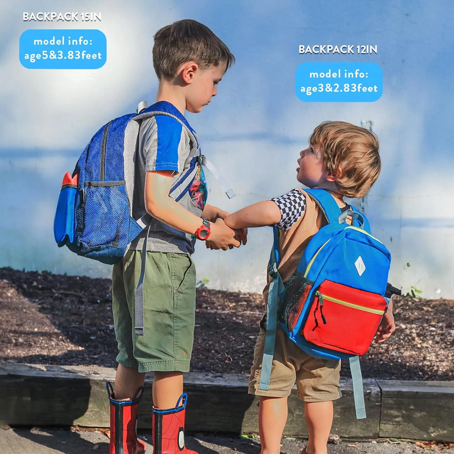 STEAMEDBUN Toddler Backpack for Boys 2-4,Kindergarten Backpack for Boys,Preschool Backpack,Mini