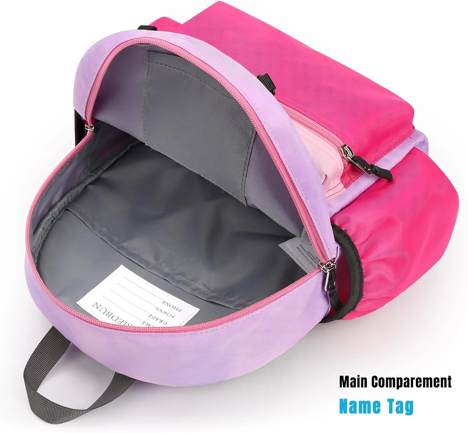 STEAMEDBUN Toddler Backpack for Girls 2-4: Preschool Kindergarten Backpack - 12 inch Daycare Backpack