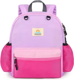 STEAMEDBUN Toddler Backpack for Girls 2-4: Preschool Kindergarten Backpack - 12 inch Daycare Backpack
