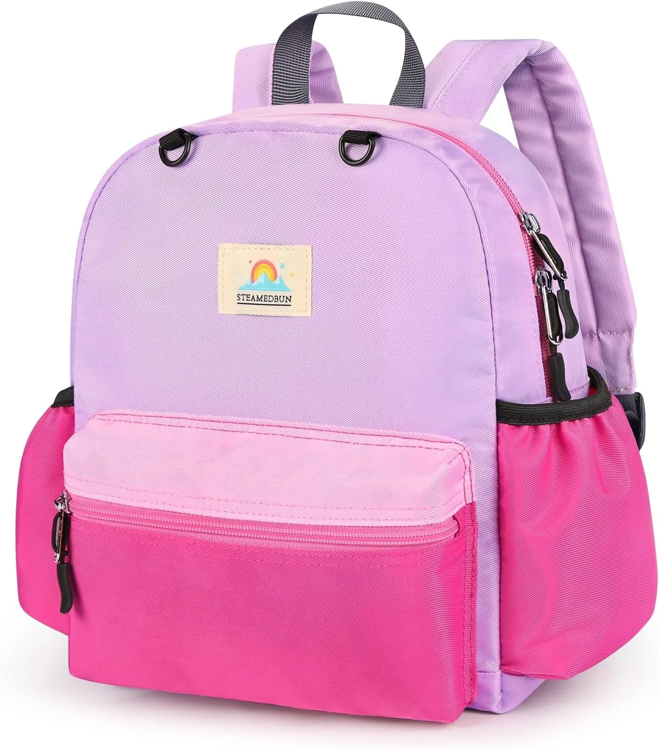 STEAMEDBUN Toddler Backpack for Girls 2-4: Preschool Kindergarten Backpack - 12 inch Daycare Backpack
