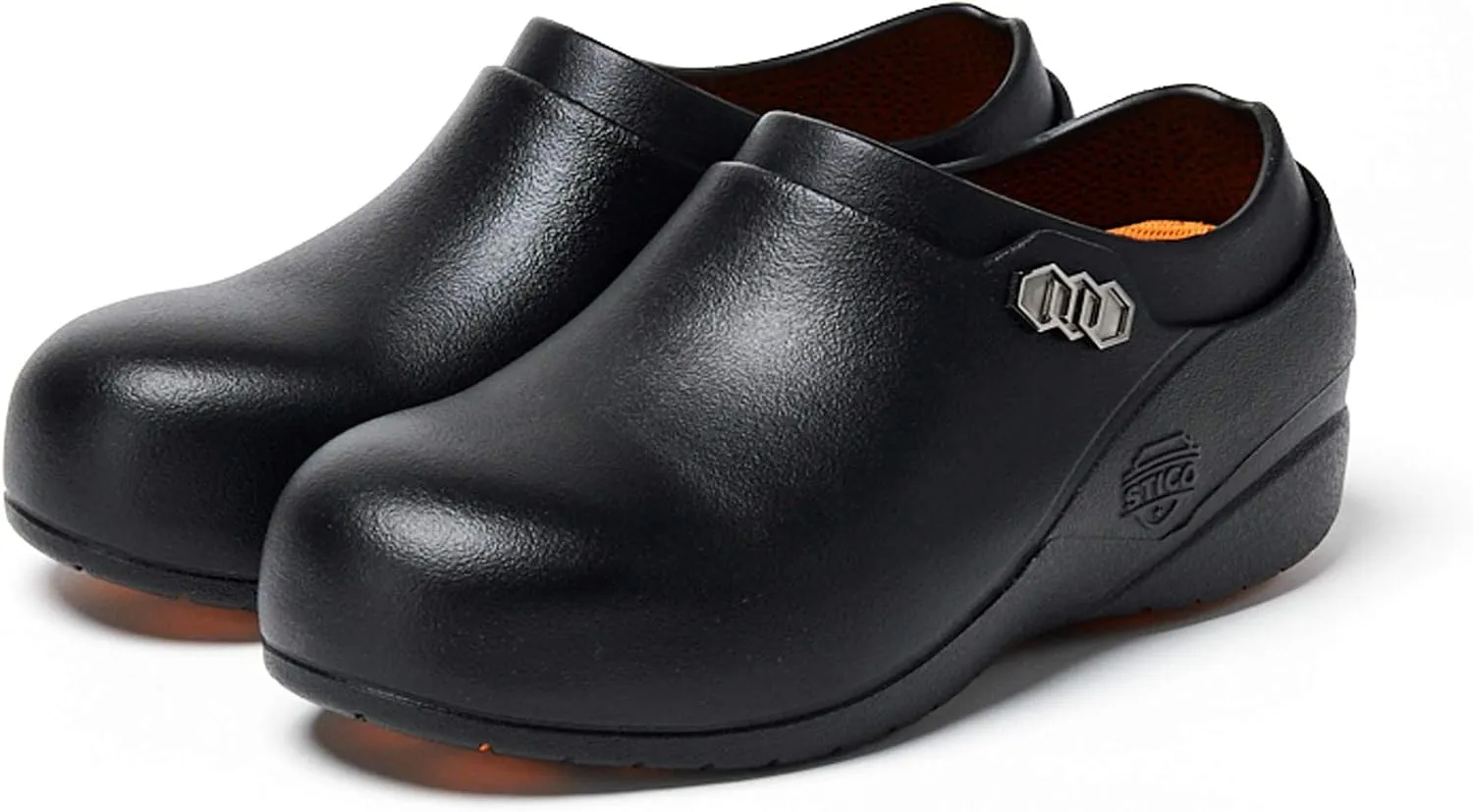 Stico NEC-10 Toe-Cap Men's Slip Resistant Chef Shoes, Professional Non-Slip Work Shoes, Self-Assembly, True to Size