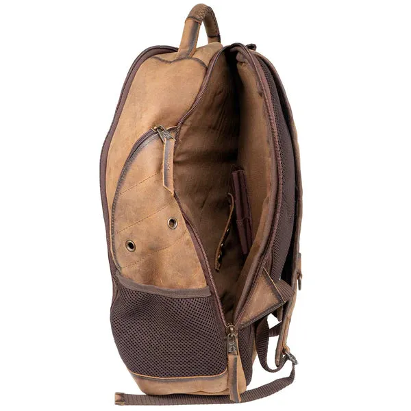 STS Ranchwear Foreman Theo Genuine Leather Backpack STS34312