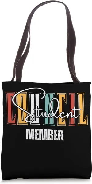 Student Council Member World Student Day School Council Vibe Tote Bag
