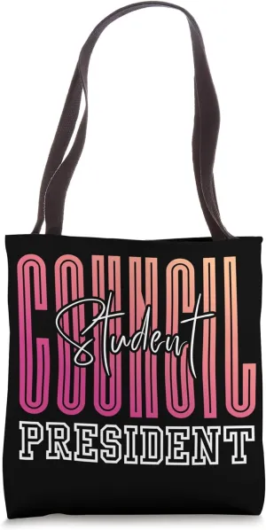 Student Council President School Organization Class Vote Me Tote Bag