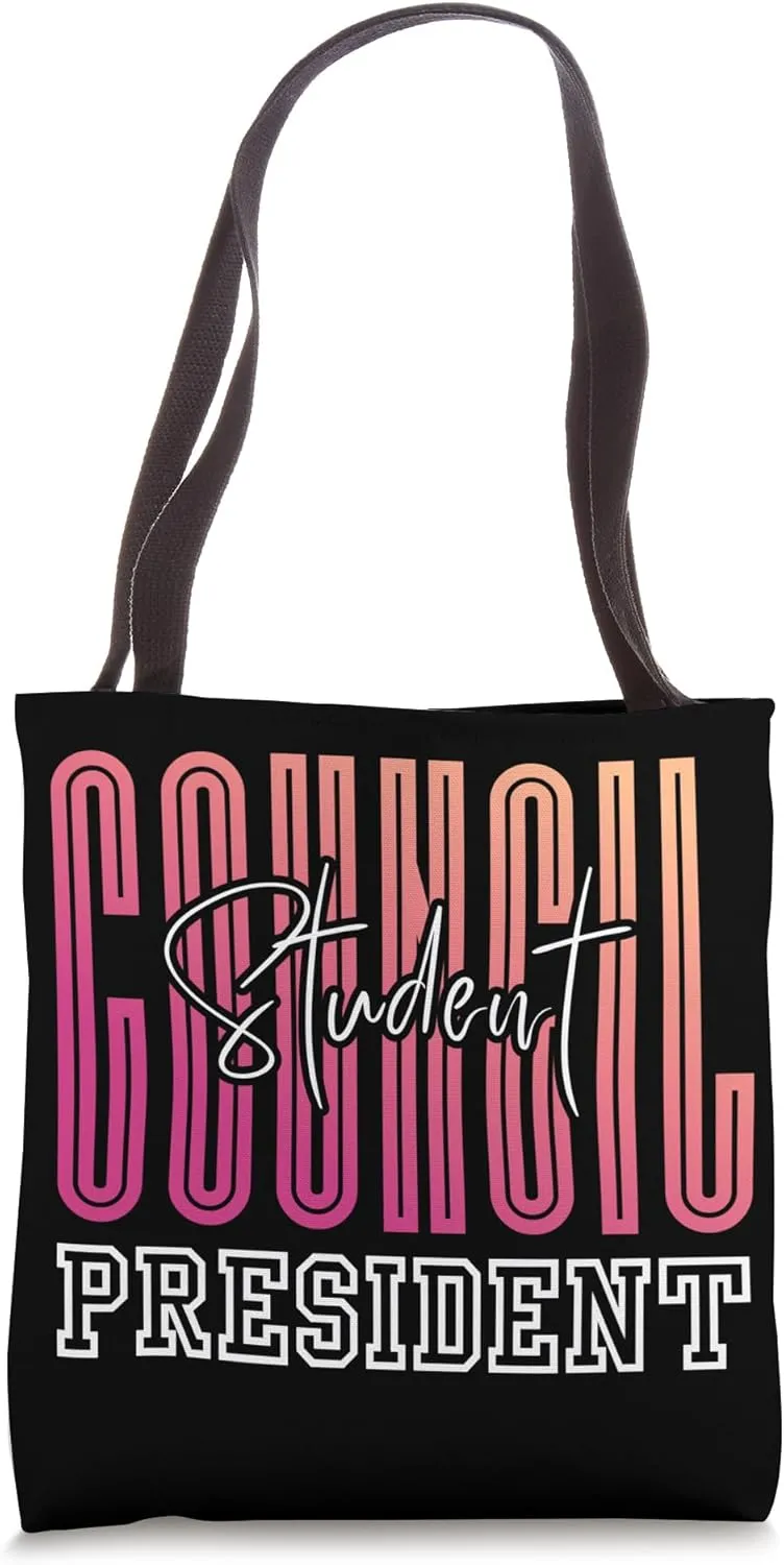 Student Council President School Organization Class Vote Me Tote Bag