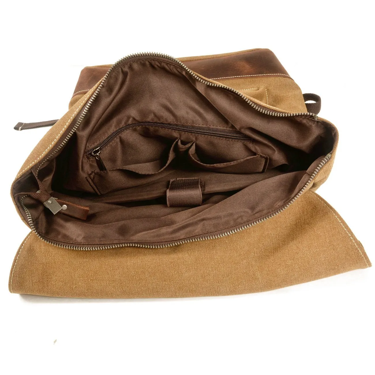 Stylish Waxed Cotton Backpack for Urban and Outdoor Use
