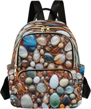 SUABO Cobblestone Fashion Backpack Purse Ladies Fashion Rucksack Travel Shoulder Bag Casual Daily Backpack